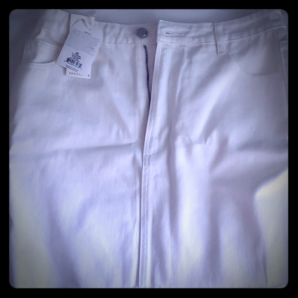 Obey white short skirt 30